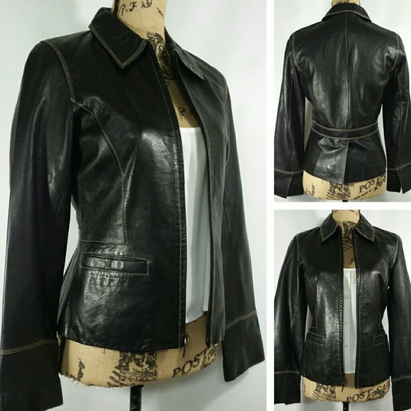 Express Jackets & Blazers - NWOT 100% Glove Soft Leather blazer / jacket